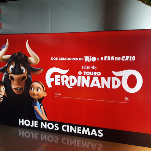 Decoração das paredes na Pizzaria e Restaurante Oba Oba